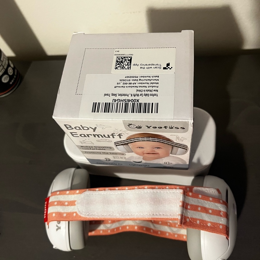 OOFOS Newborn Earmuff Protection